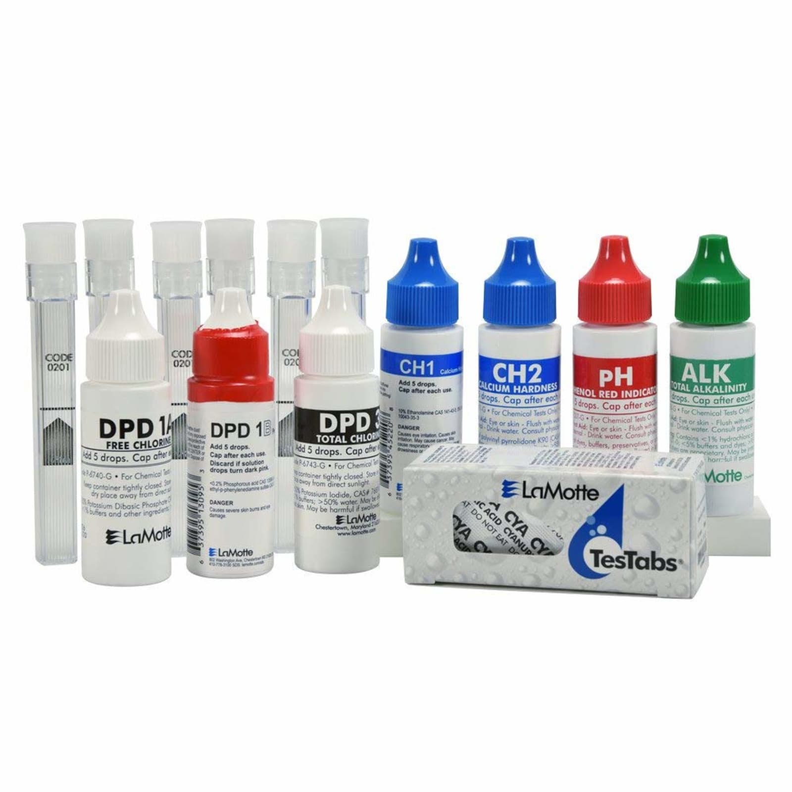 Reactivos para cloro DPD #3 (grado instrumental), 50 tabletas