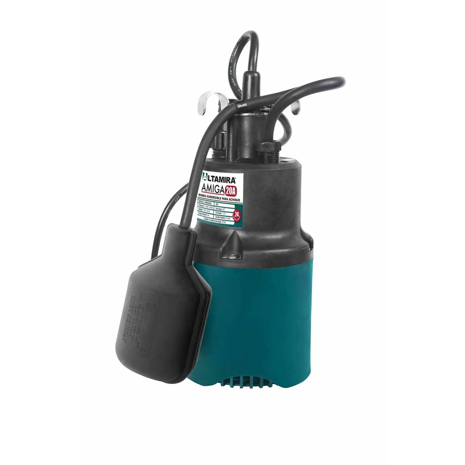 Motobomba sumergible para achique