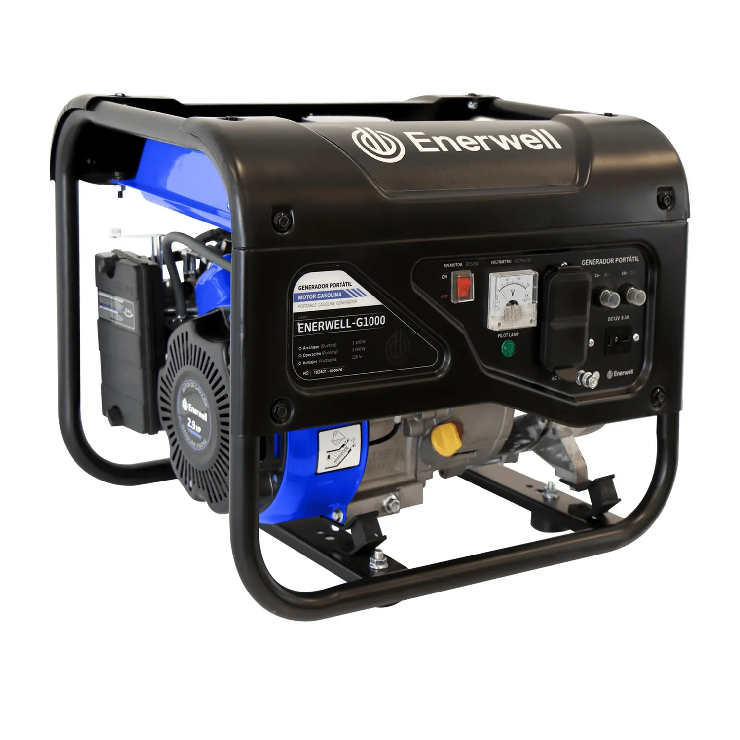 Generador portátil a gasolina