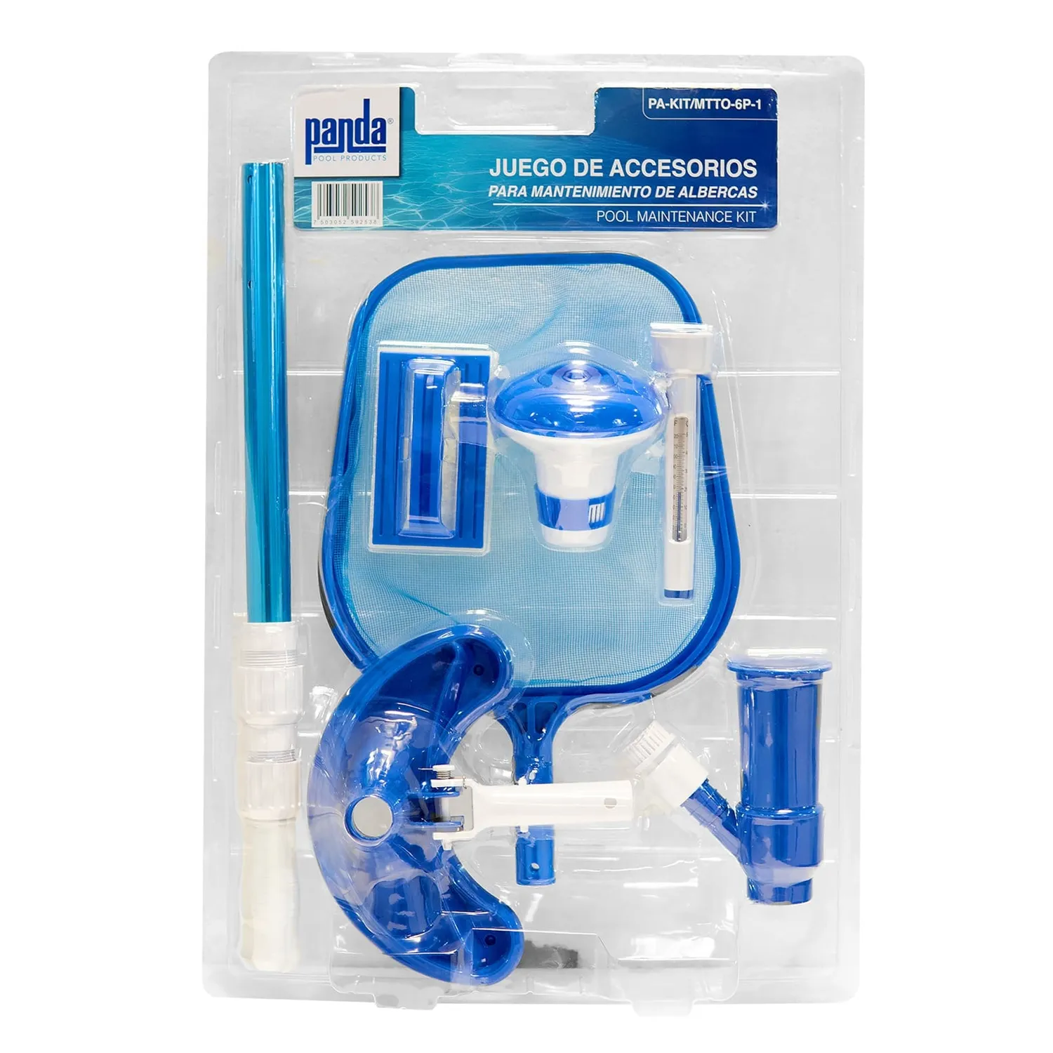 Kit de mantenimiento para piscinas