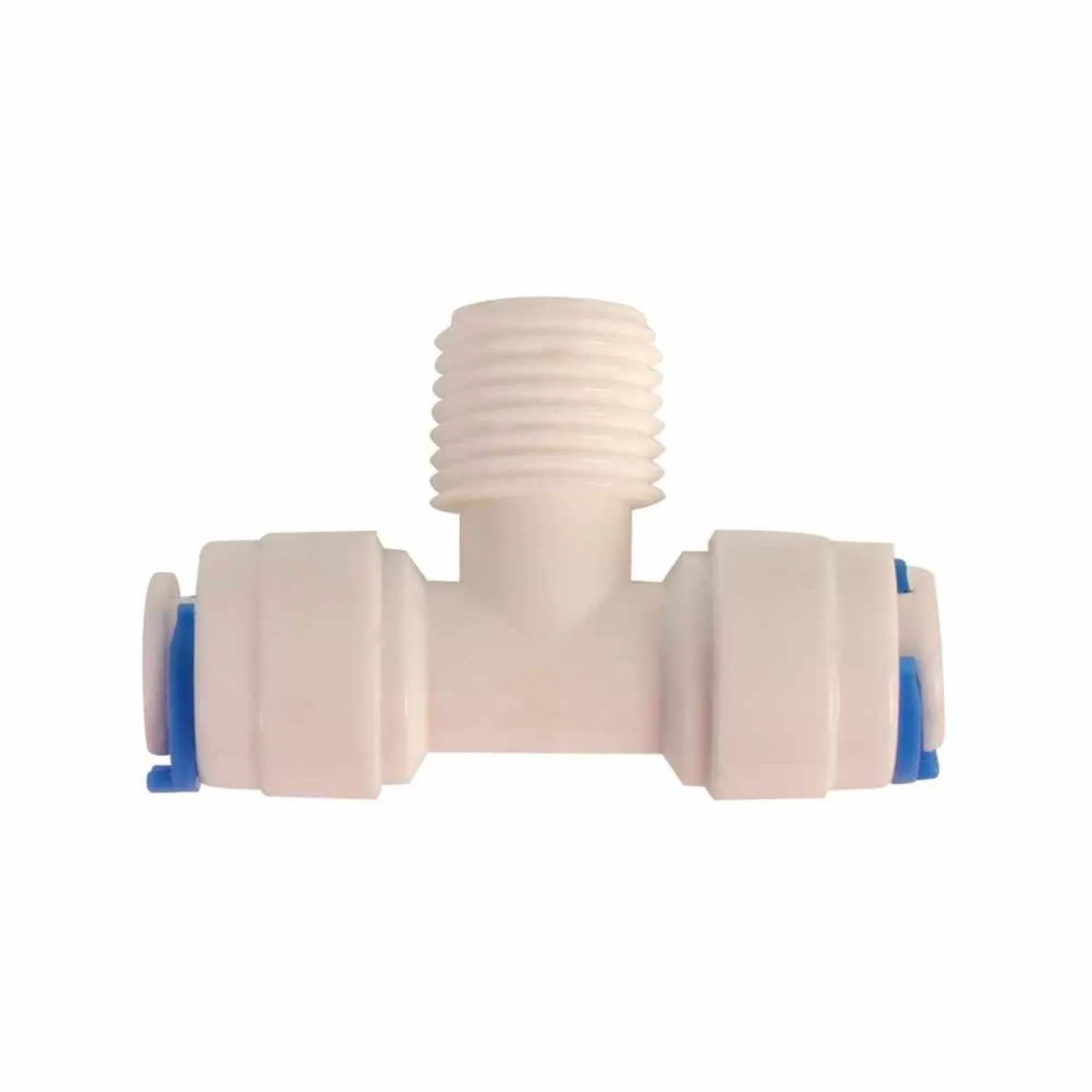 Adaptador tipo "T" para osmosis inversa 100G (T1/4", RM1/4", T1/4")